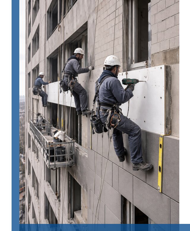 Монтаж фасадных термопанелей высокого качества в Новотроицке