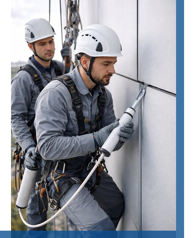 Герметизация швов вилатермом в Новотроицке от 628 р. | ВЫСОТНИК-Нвт