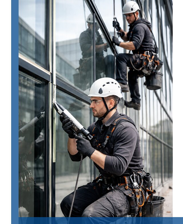 Герметизация витражных швов в Новотроицке для зданий и фасадов