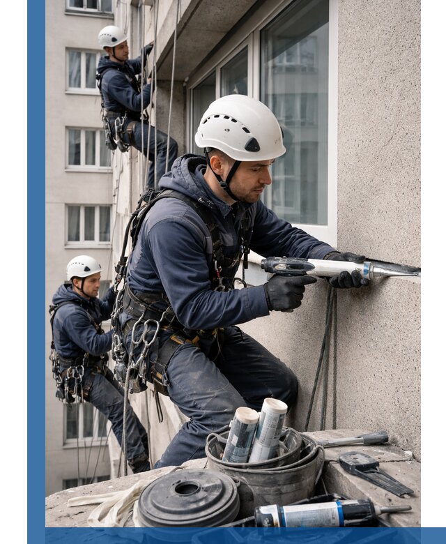 Герметизация швов лоджии в Новотроицке профессионально и надежно