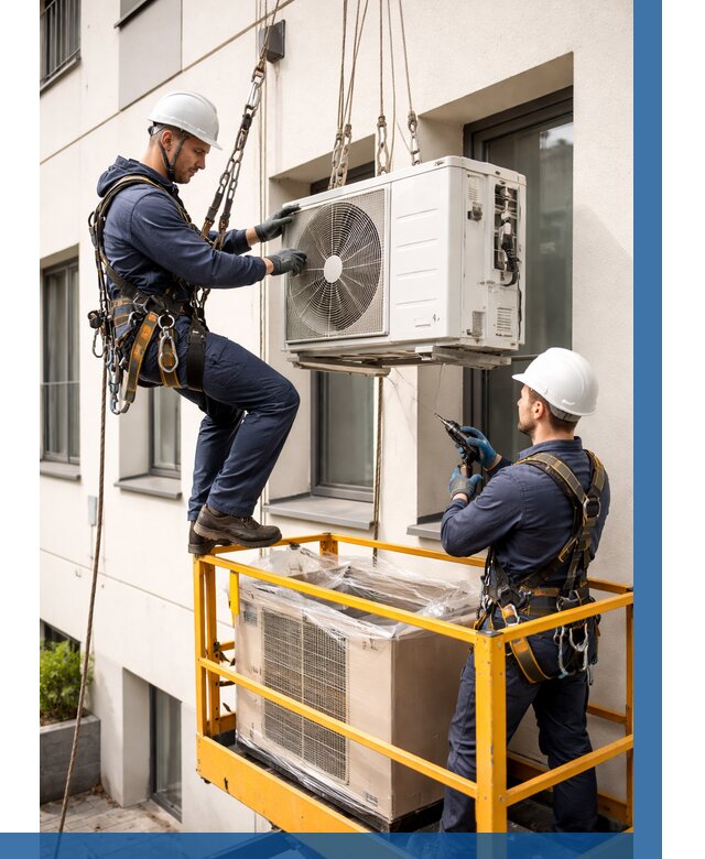 Демонтаж внешнего блока кондиционера в Новотроицке от 3664 р. | ВЫСОТНИК-Нвт