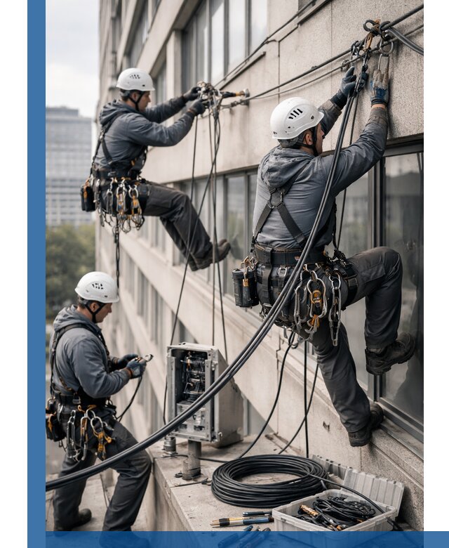 Прокладка оптоволоконного кабеля в Новотроицке под ключ с тестированием