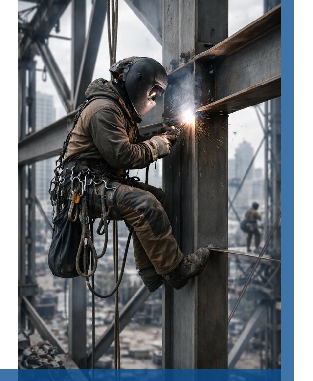 Высотные сварочные работы в Новотроицке от 3664 р. | ВЫСОТНИК-Нвт