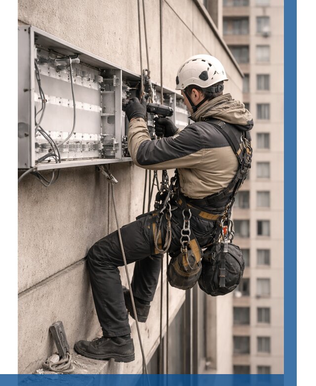 Ремонт вывески на высоте в Новотроицке от 4711 р. | ВЫСОТНИК-Нвт