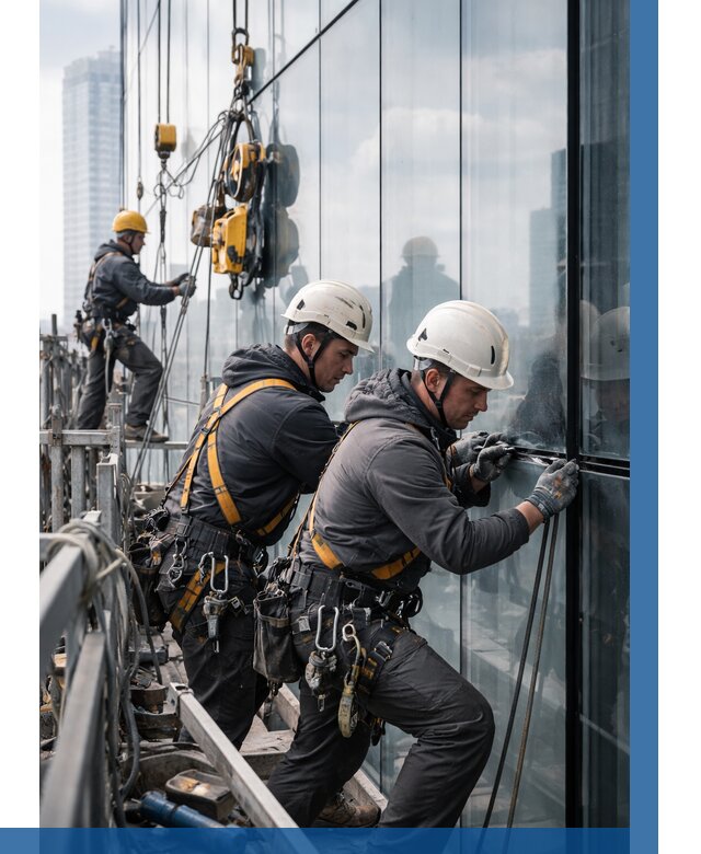 Структурное остекление фасадов в Новотроицке от 9945 р. | ВЫСОТНИК-Нвт