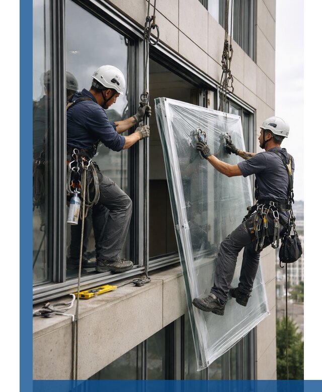 Профессиональная замена стекла в витраже в Новотроицке с гарантией