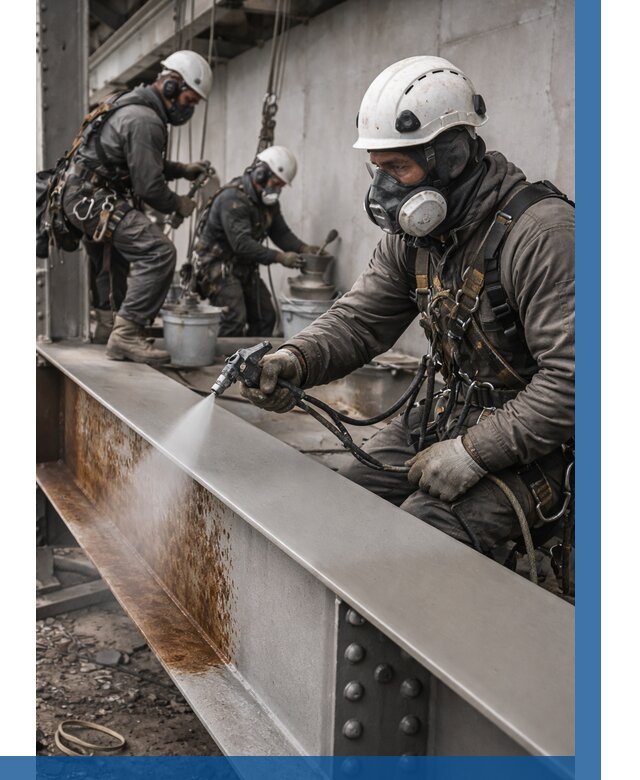 Антикоррозионная покраска металла в Новотроицке от 733 р. | ВЫСОТНИК-Нвт