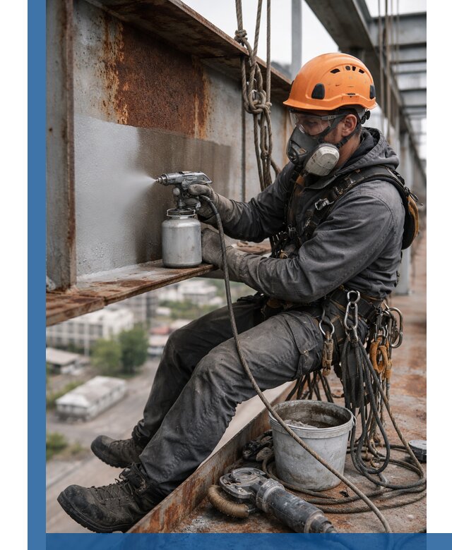 Антикоррозионная обработка металлоконструкций в Новотроицке под ключ