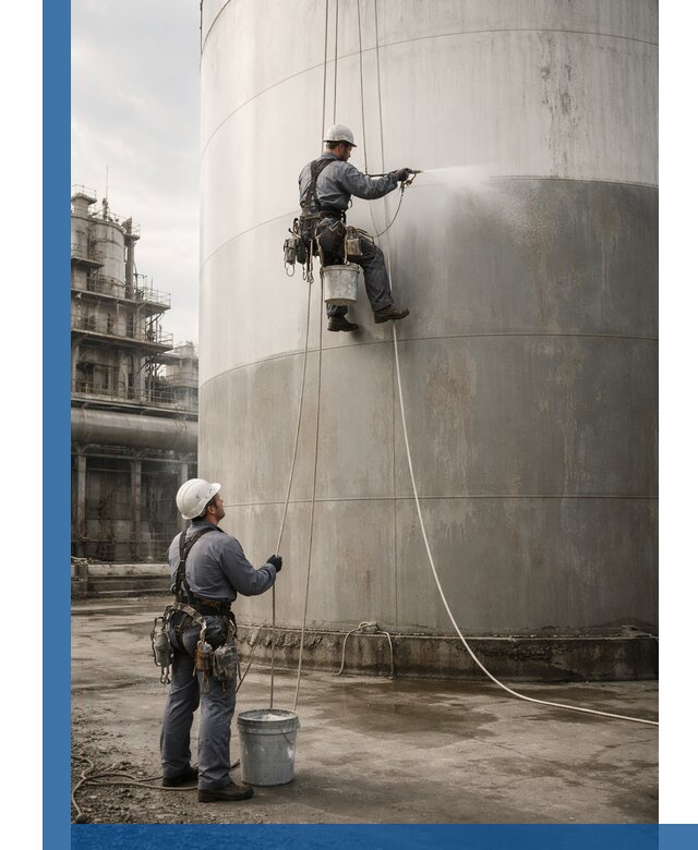 Покраска стальных резервуаров и емкостей в Новотроицке профессионально