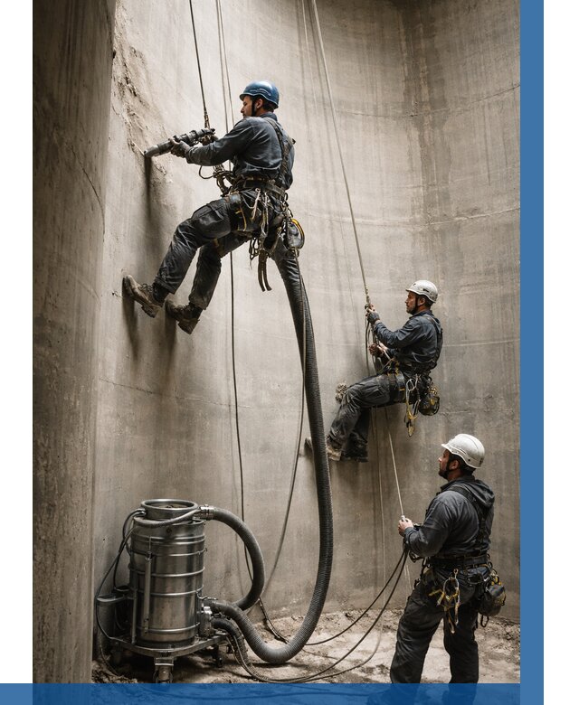 Зачистка силосов в Новотроицке от 4711 р. Договор и смета ВЫСОТНИК-Нвт