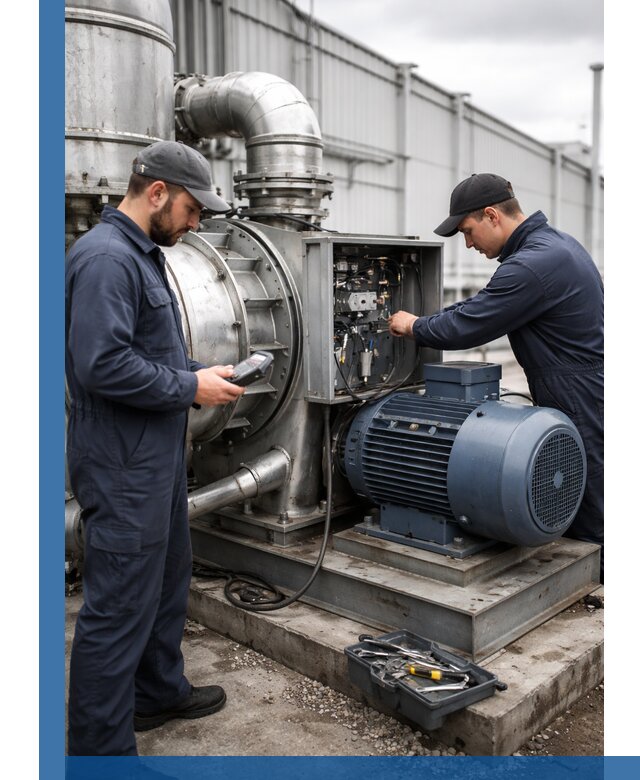 Техническое обслуживание промышленного оборудования в Новотроицке