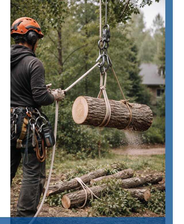 Валка деревьев частями в Новотроицке от 7851 р. | ВЫСОТНИК-Нвт