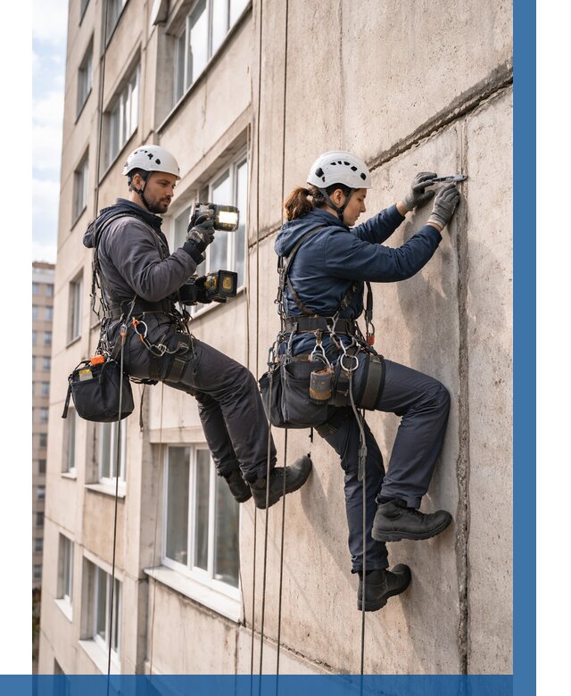 Обследование межпанельных швов в Новотроицке от 1884 р. | ВЫСОТНИК-Нвт