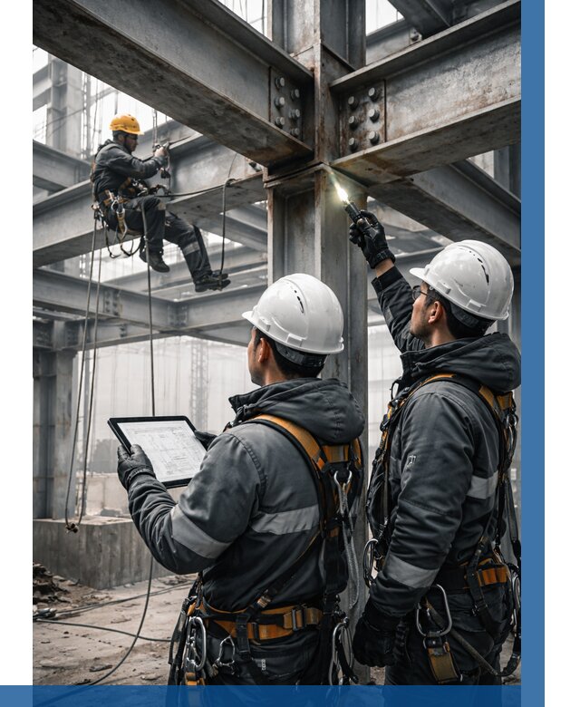 Обследование металлоконструкций в Новотроицке от 5757 р. | ВЫСОТНИК-Нвт