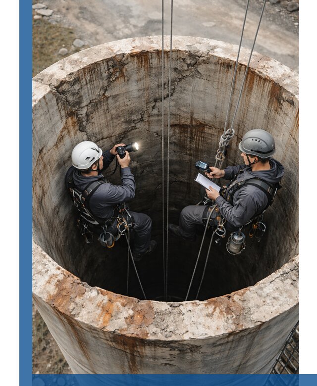 Обследование дымовой трубы: диагностика и оценка состояния в Новотроицке